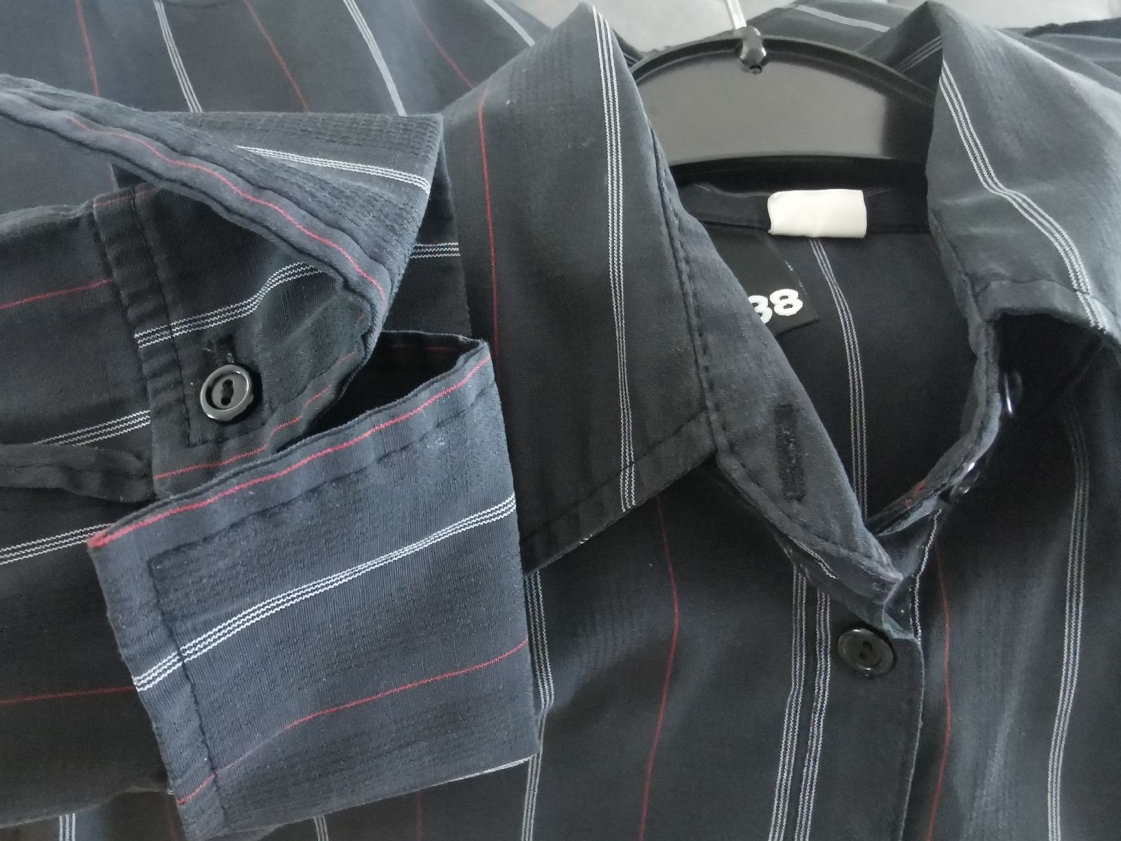 H&M Camicette: Streifen Bluse, Gr. 38 H&M tailliert  – Usato da Glattbrugg venduto da riseca 6