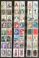 1958-61 Frankreich - France / 24 Sätze Rotes Kreuz * Falz