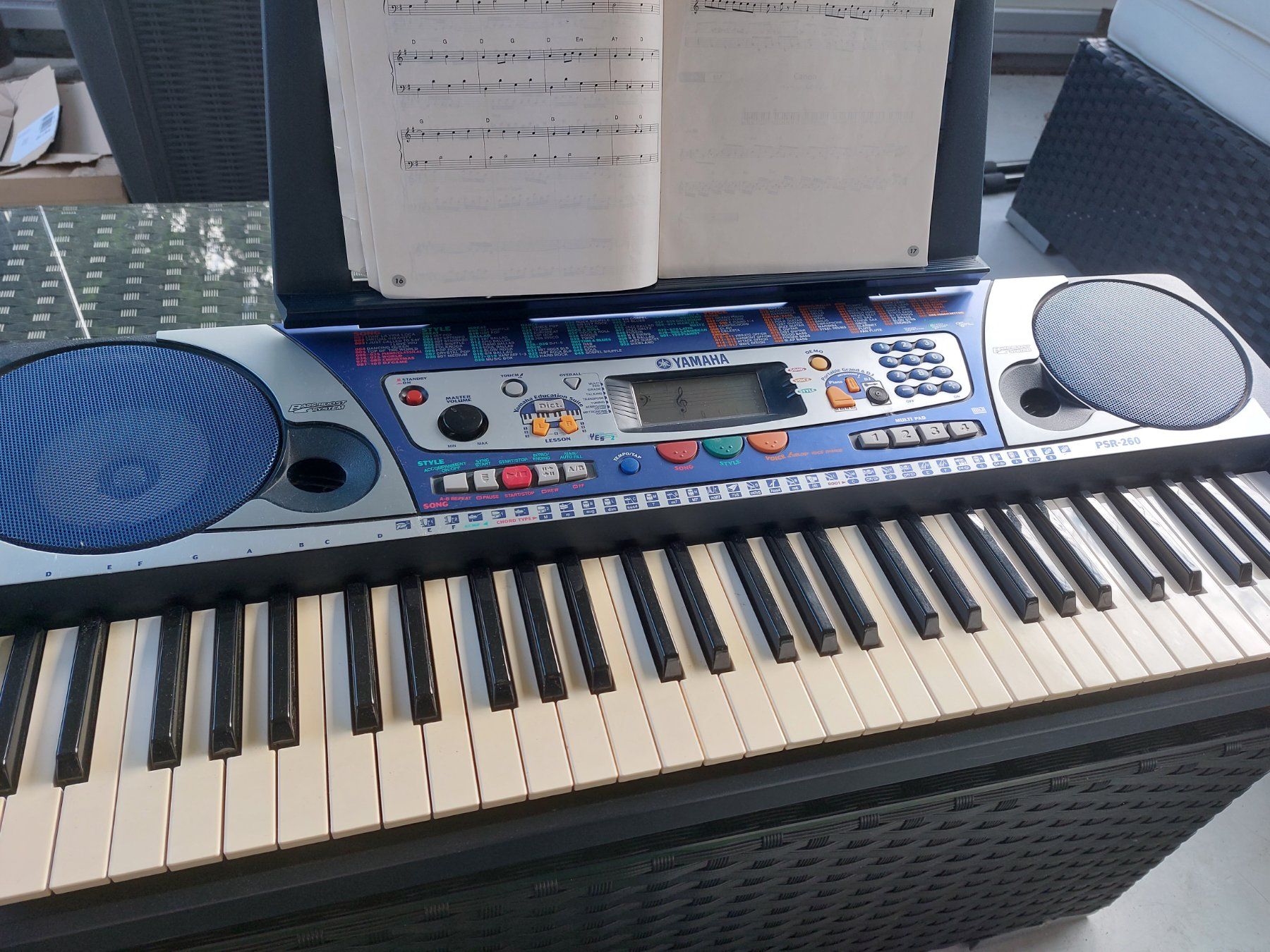Yamaha Musikinstrumente: Yamaha PSR-260 Keyboard Synthesizer – Gebraucht aus Sachseln von  2