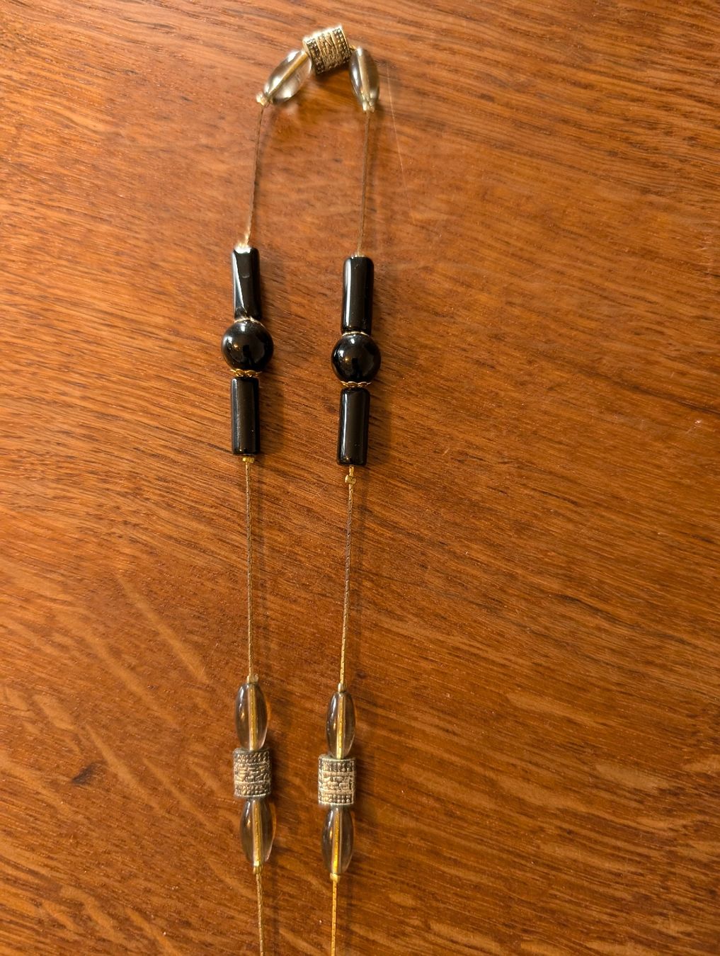 Catenine: Elegante lange Halskette mit Steinen – Usato da Bern venduto da Zorro333 1
