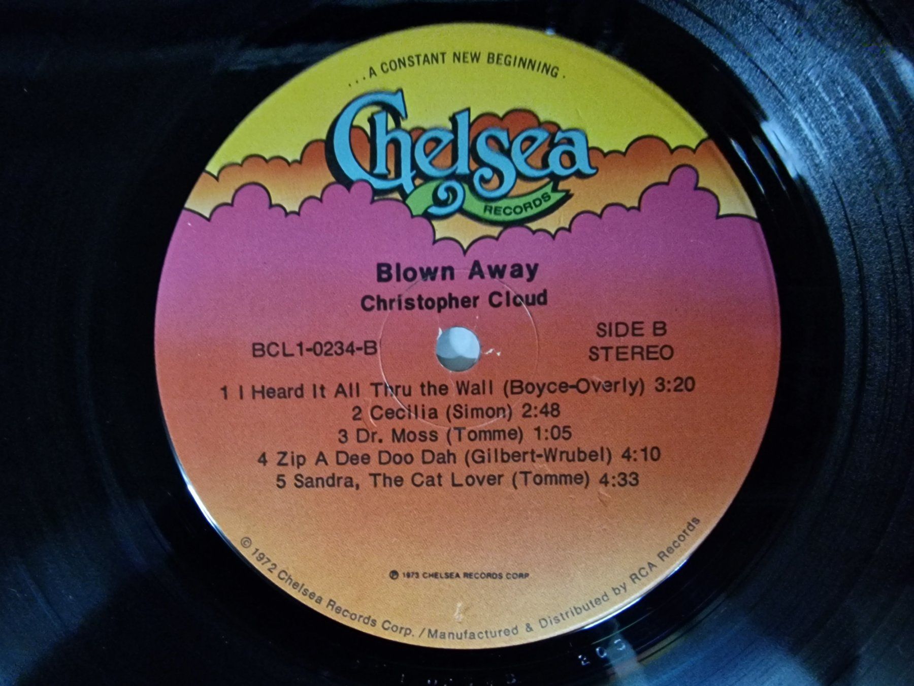 Dischi in vinile: Christopher Cloud LP – Blown Away – Usato da Root venduto da atelier22 2