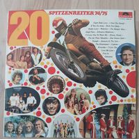 Various  20 Spitzenreiter 74/75 (VG)