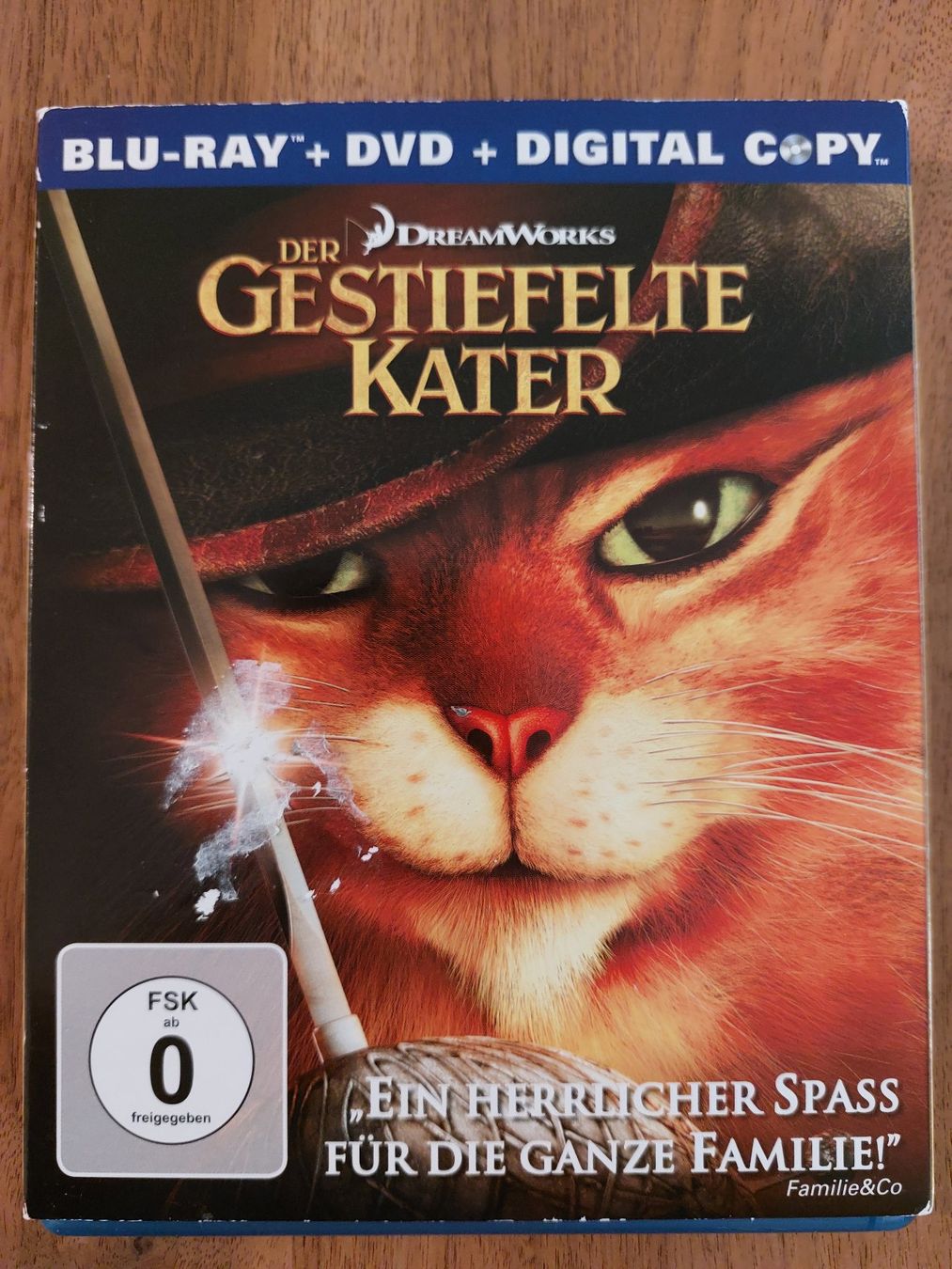 Tutti i DVDs: Blu Ray - Der gestiefelte Kater – Usato da Rheinfelden venduto da FilmAuktion