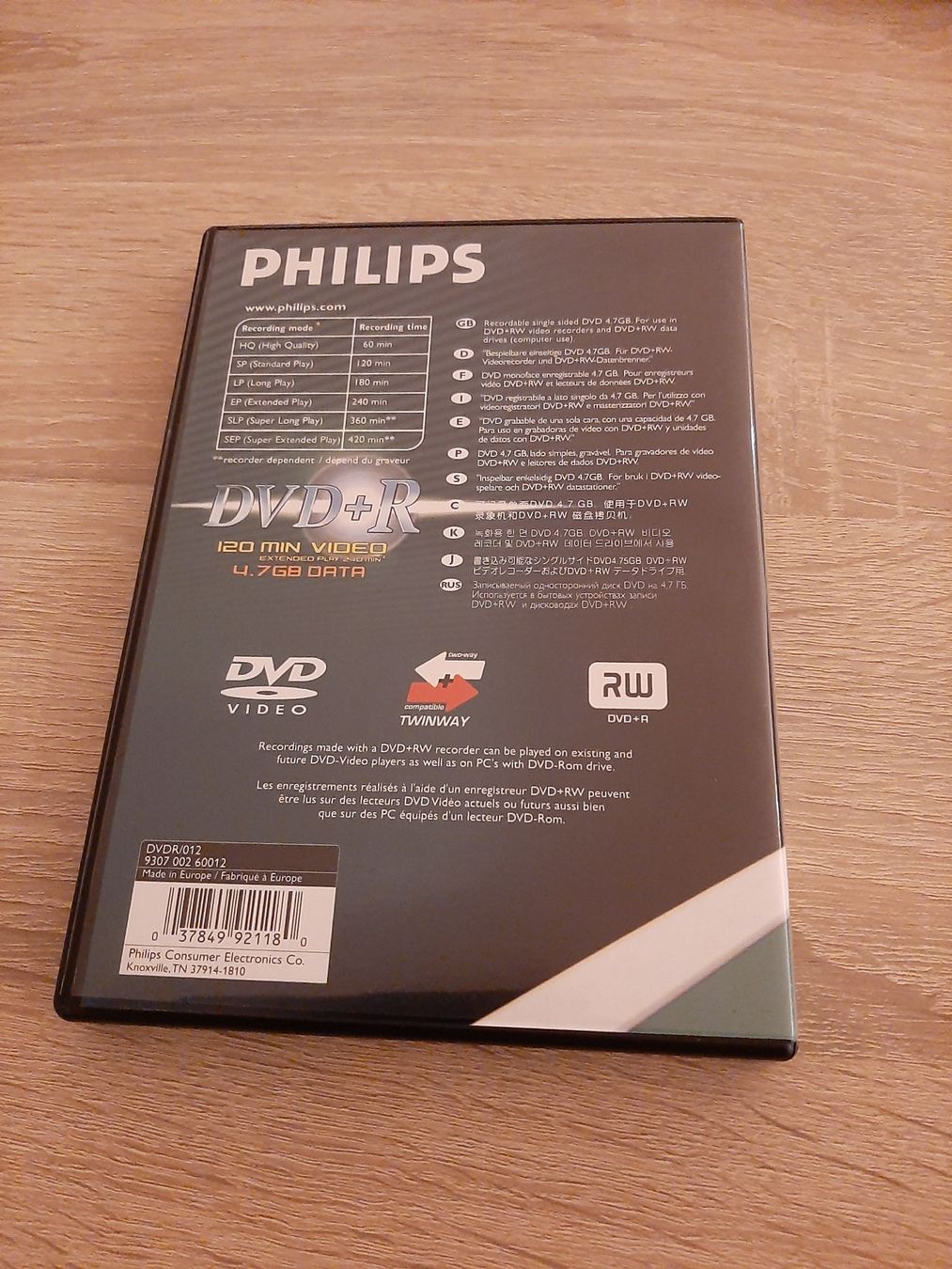 Alle DVDs: LEERE DVD-Hülle mit Umschlagblatt – Gebraucht aus Menziken von Rien1 1
