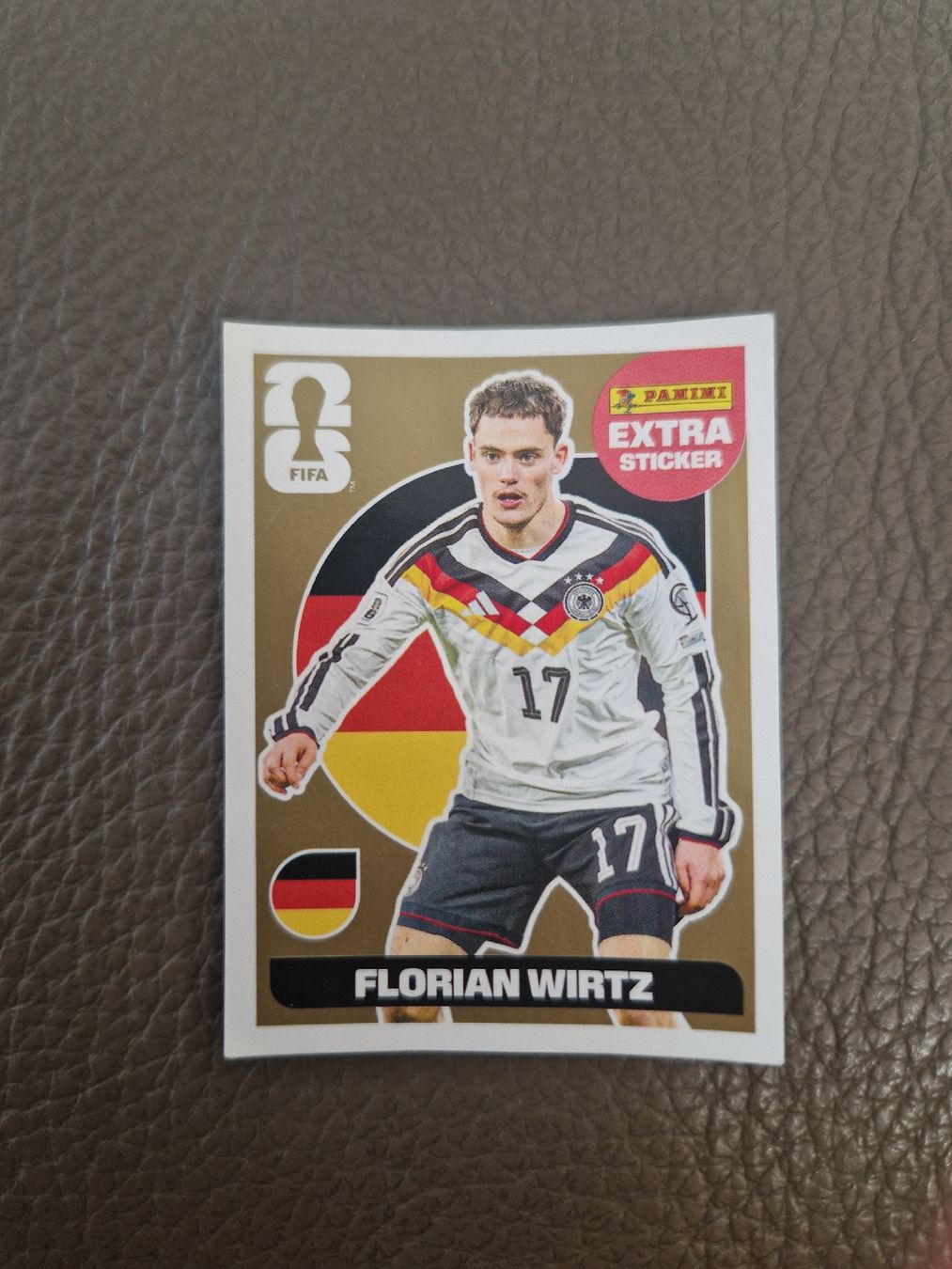 Panini Carte collezionabili: FLORIAN WIRTZ extra Sticker Gold – Nuovo e nell'imballaggio originale da Allschwil venduto da actofighter