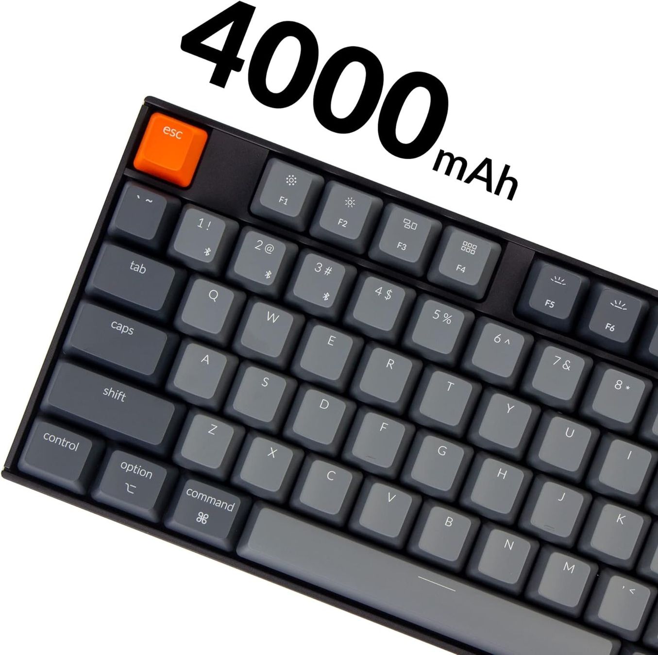 Keychron K10 Light Grey (Gateron G Pro Red) (Neu (gemäss Beschreibung ...