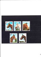 Série 5 chevaux - UAE - Sharjah - 1972 - Obl.