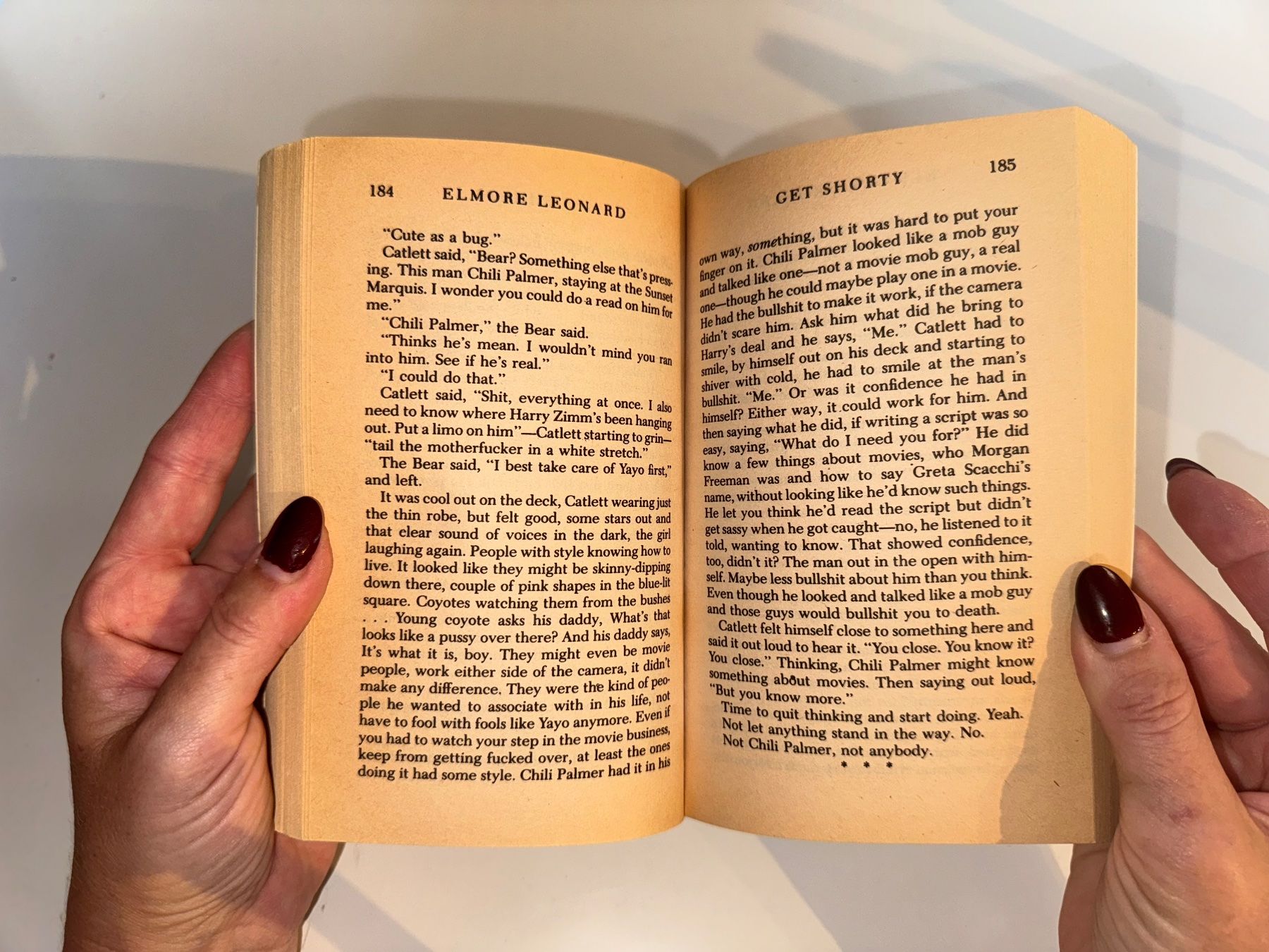 Libri: NOVEL: Elmore Leonard, Get shorty – Usato da Grosswangen venduto da English_books 5