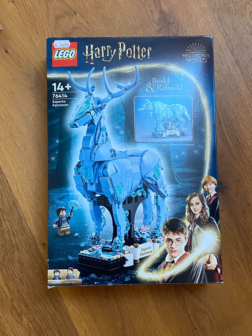 Harry Potter Lego 76414 2 in 1 Hirsch und Wolf Patronus (Gebraucht