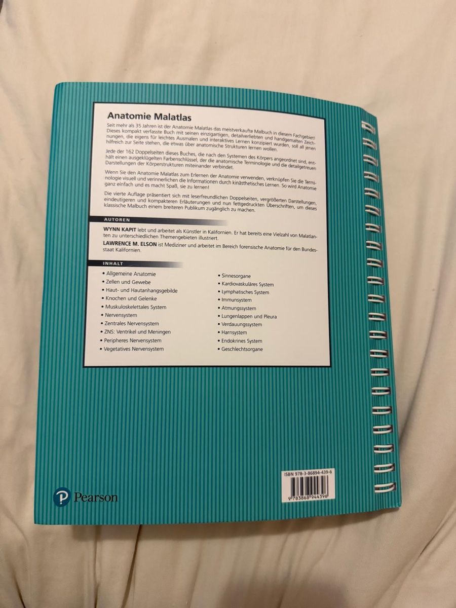 Libri: Anatomie Malatlas – Nuovo (secondo la descrizione) da Uetikon am See venduto da Lorella.v 1