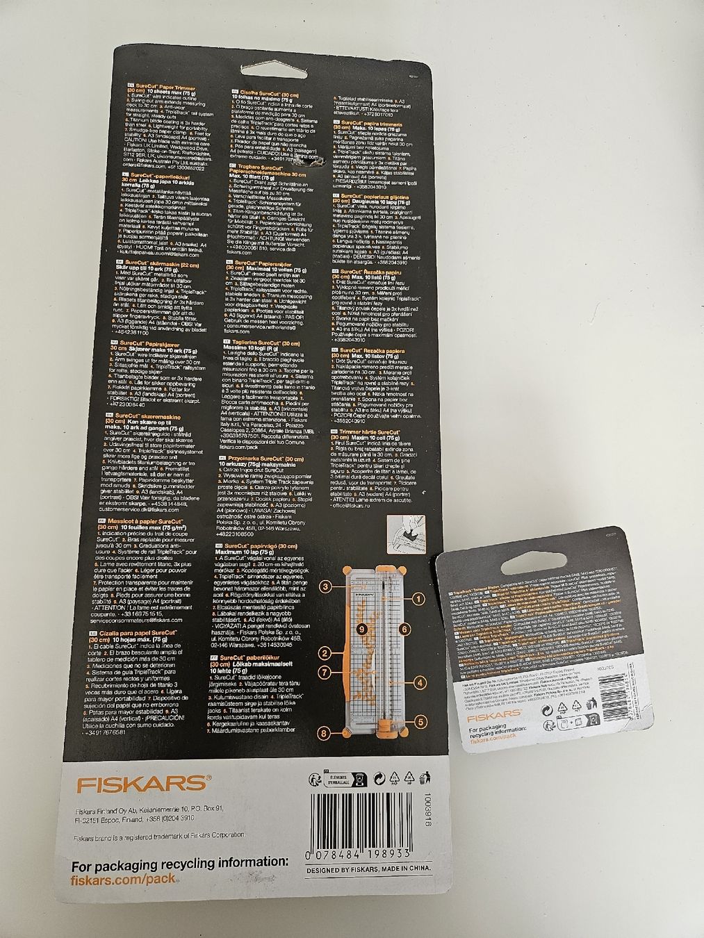Fiskars Tutti gli attrezzi: FISKARS Papierschneidmaschine – Nuovo e nell'imballaggio originale da Dierikon venduto da pizziletta 2
