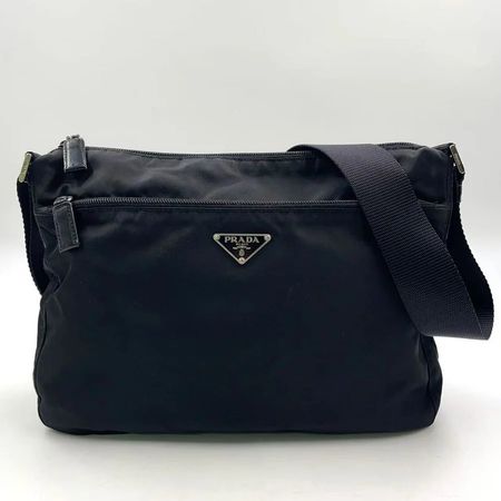 Prada Vera Triangle Shoulder Bag