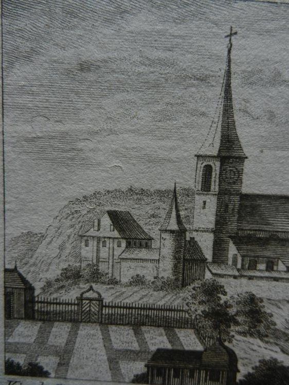 Gravures: Burgdorf Pfarrhaus Kirche – D'occasion à Risch par Rischli15 4