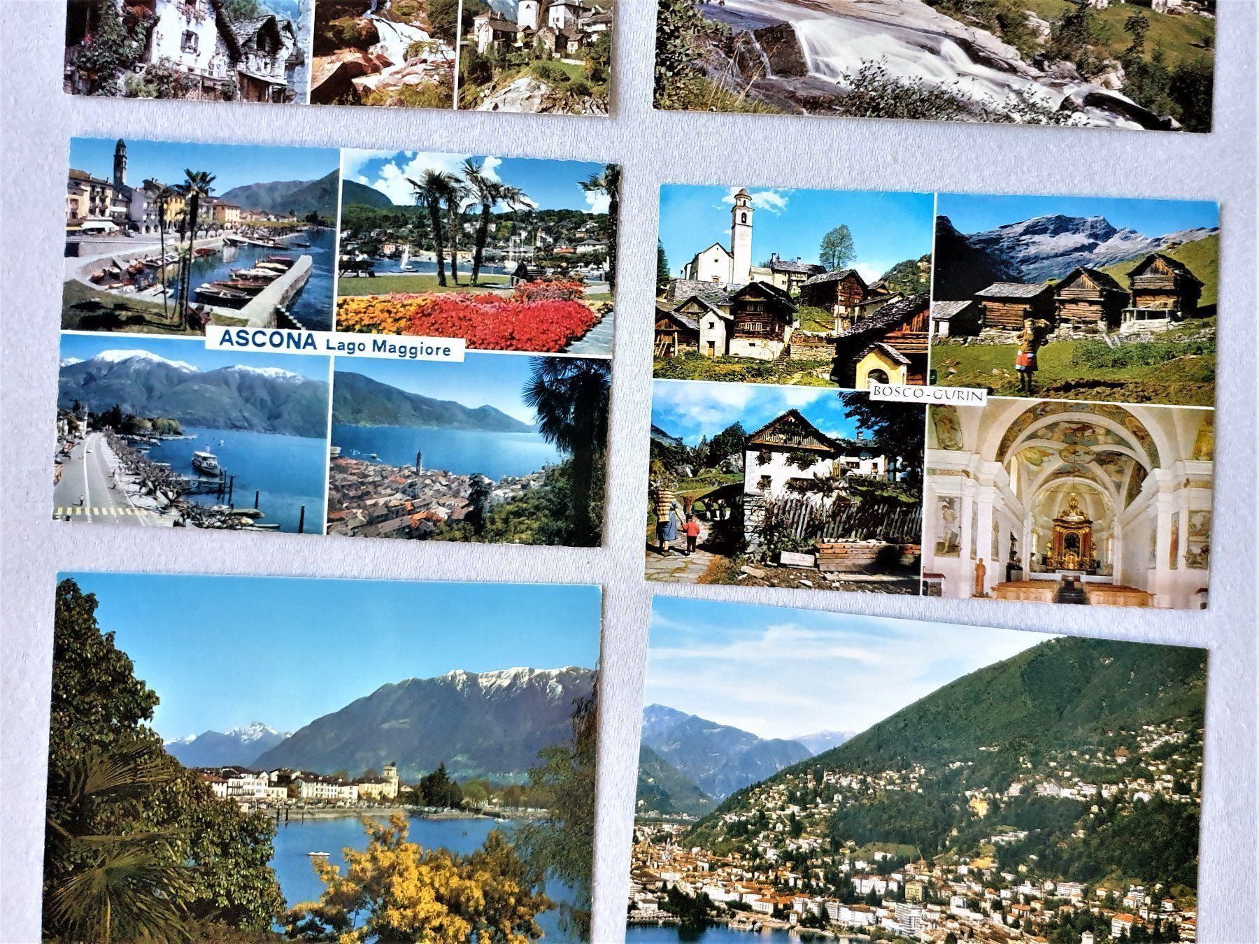 Ansichtskarten: (166)   18 Postkarten vom Kanton Tessin – Gebraucht aus Schwarzhäusern von Inot3 5