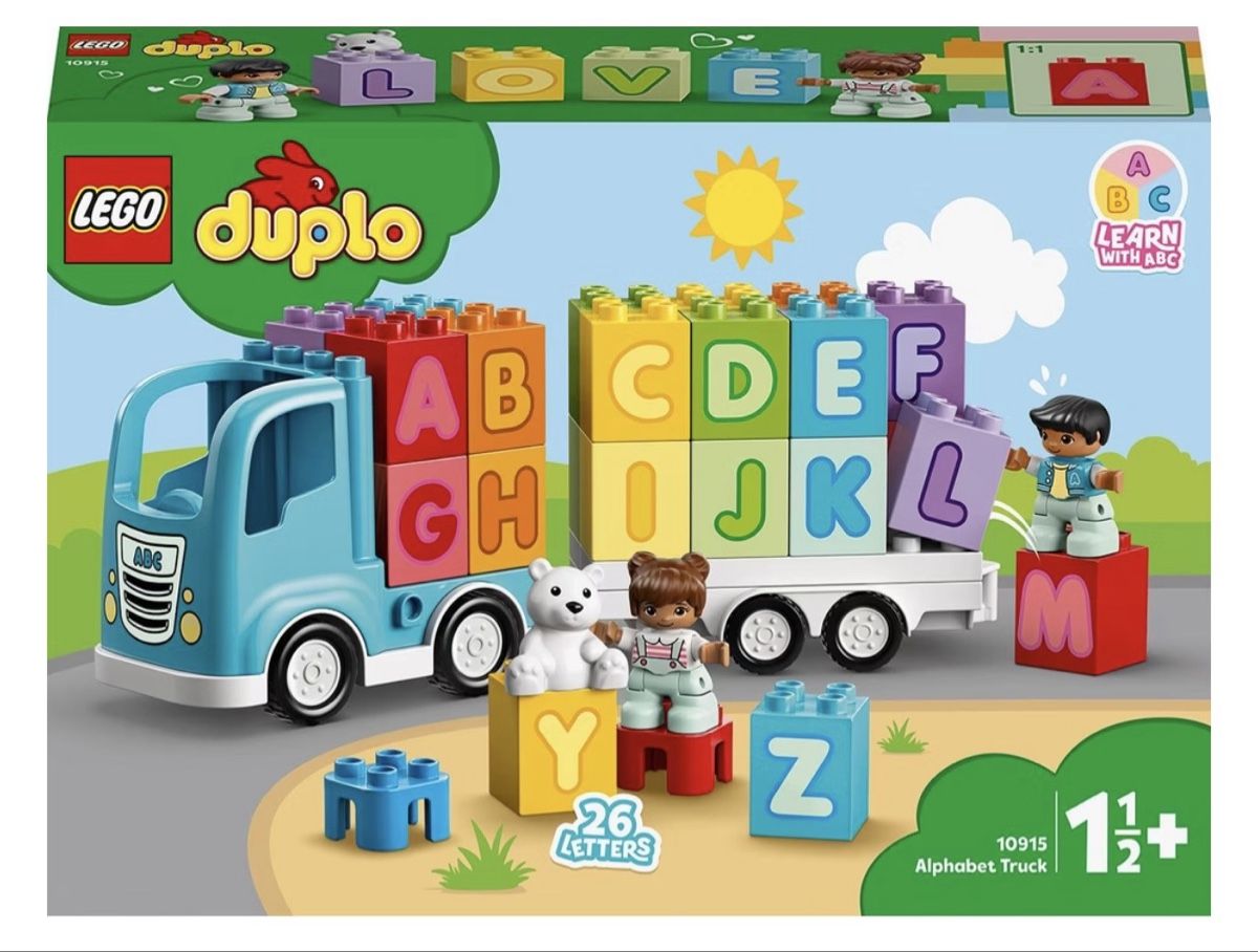 Lego Kit di costruzioni: Set due pacchi Lego Duplo lettere/numeri – Usato da Sennhof venduto da gio_79cw