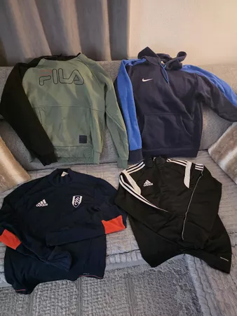 5 Pullover Nike, Fila, Adidas,Crivit Set guter Zustand gr.S