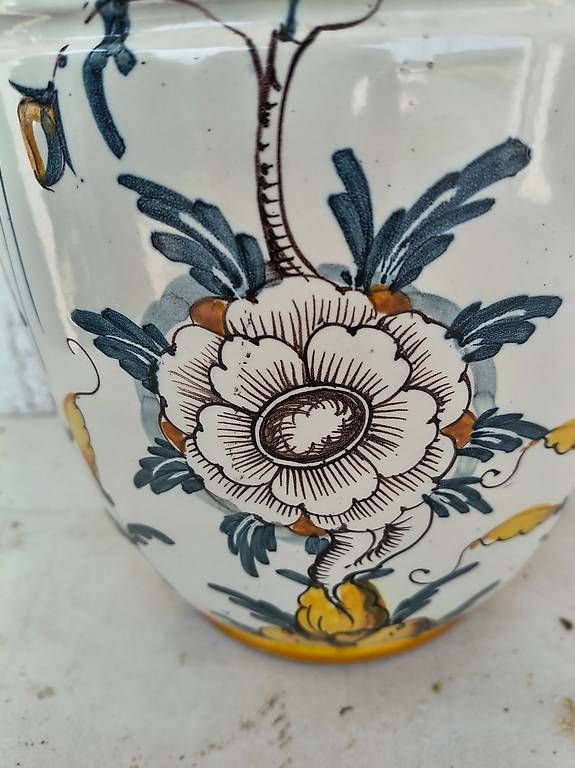 Vasi & Recipienti: Vaso maiolica dipinto a mano – Usato da Rancate venduto da Isi_Lubi 1