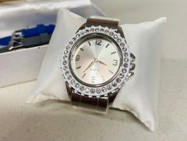 Damenuhr Set mit wechselbarem Zifferring und Armband