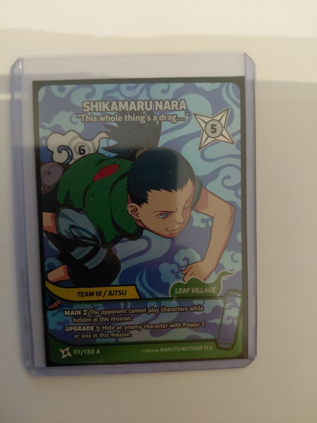 Carte collezionabili: NARUTO MYTHOS SHIKAMARU 111 ALT – Nuovo (secondo la descrizione) da KLOTEN venduto da RAULMACHOTE