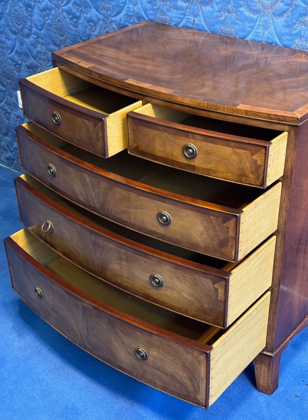 Kommoden: Kommode England Mahagoni Titchmarsh & Goodwin Regency – Gebraucht aus Gemünden von GEUENWALD 8