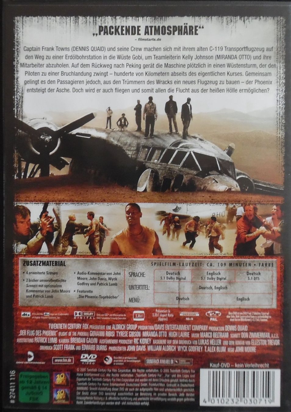 Tutti i DVDs: Der Flug des Phoenix – Usato da Bellinzona venduto da Luna093 2