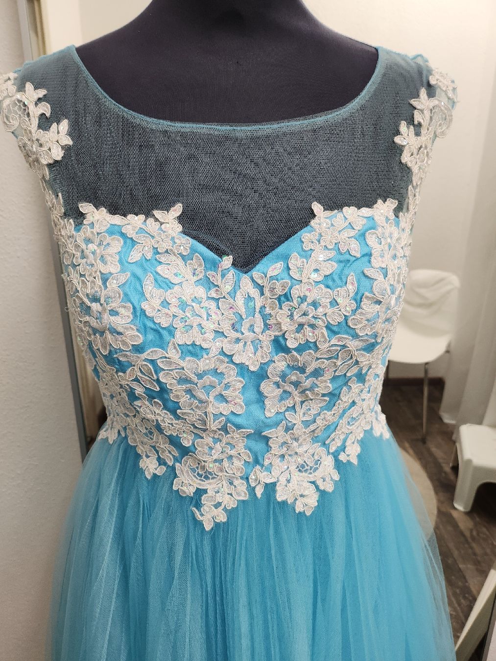 Vestiti: kleid blau – Nuovo (secondo la descrizione) da Uster venduto da VMT. 2