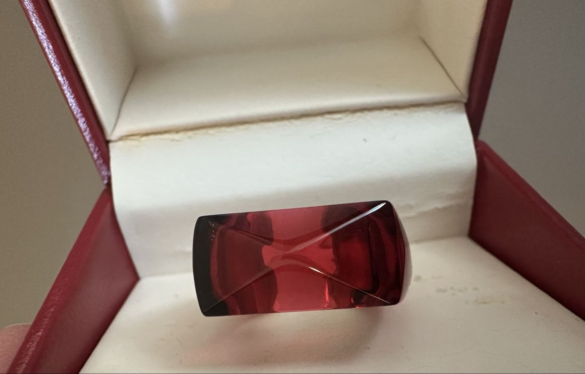 Baccarat Anelli: Baccarat Ring, Glas, rot, Grösse 51 – Nuovo (secondo la descrizione) da Oberwil BL venduto da orsay 4