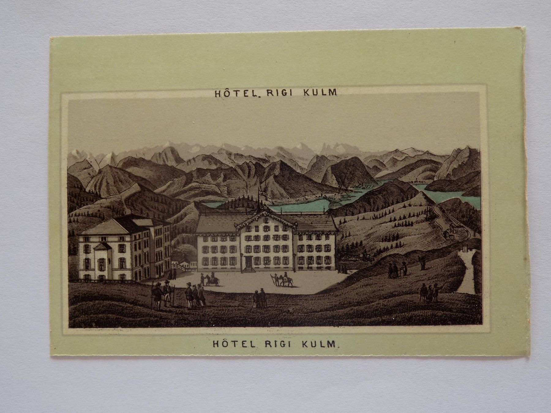 Gravures: Hotel Rigi Kulm – D'occasion à Risch par Antikfee