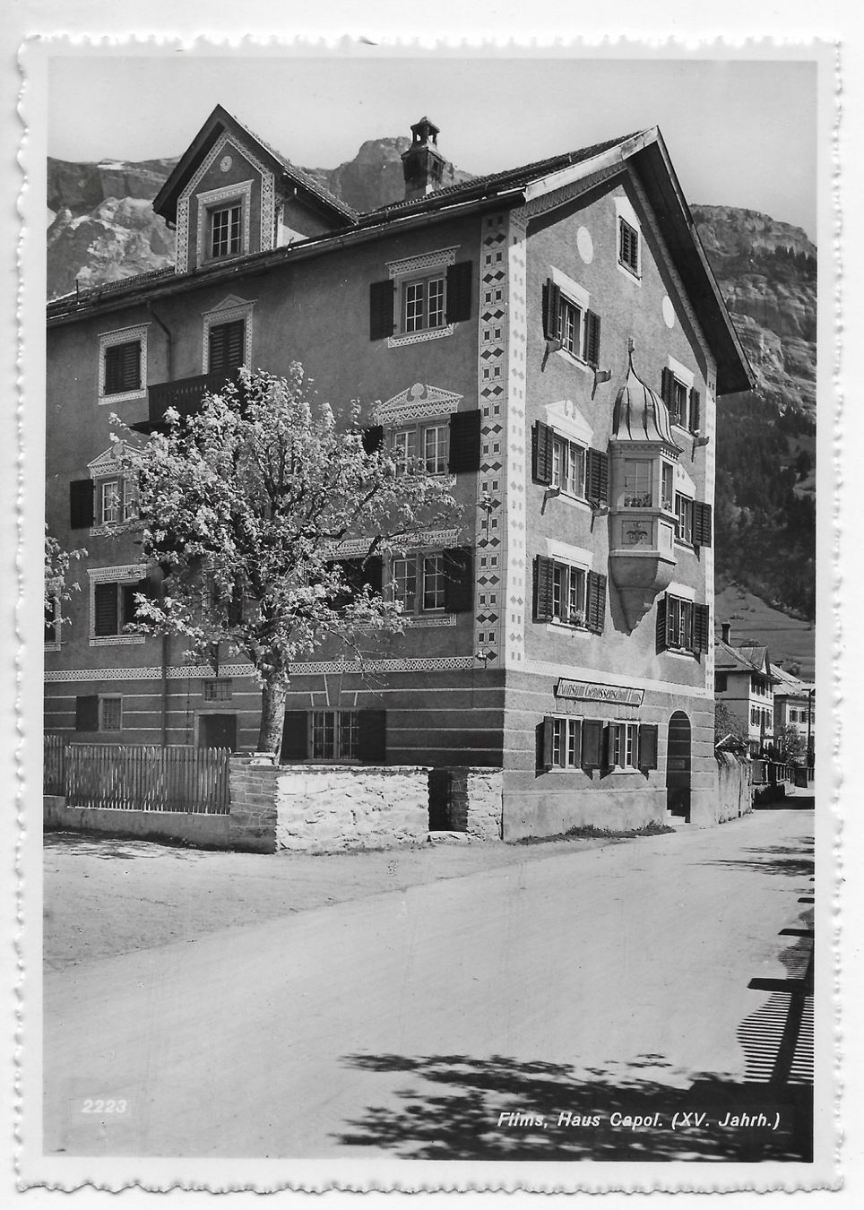 Cartoline postali: Flims, Haus Capol – Usato da Hefenhofen venduto da Richsalz