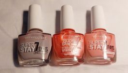 3x Nagellack Maybelline
