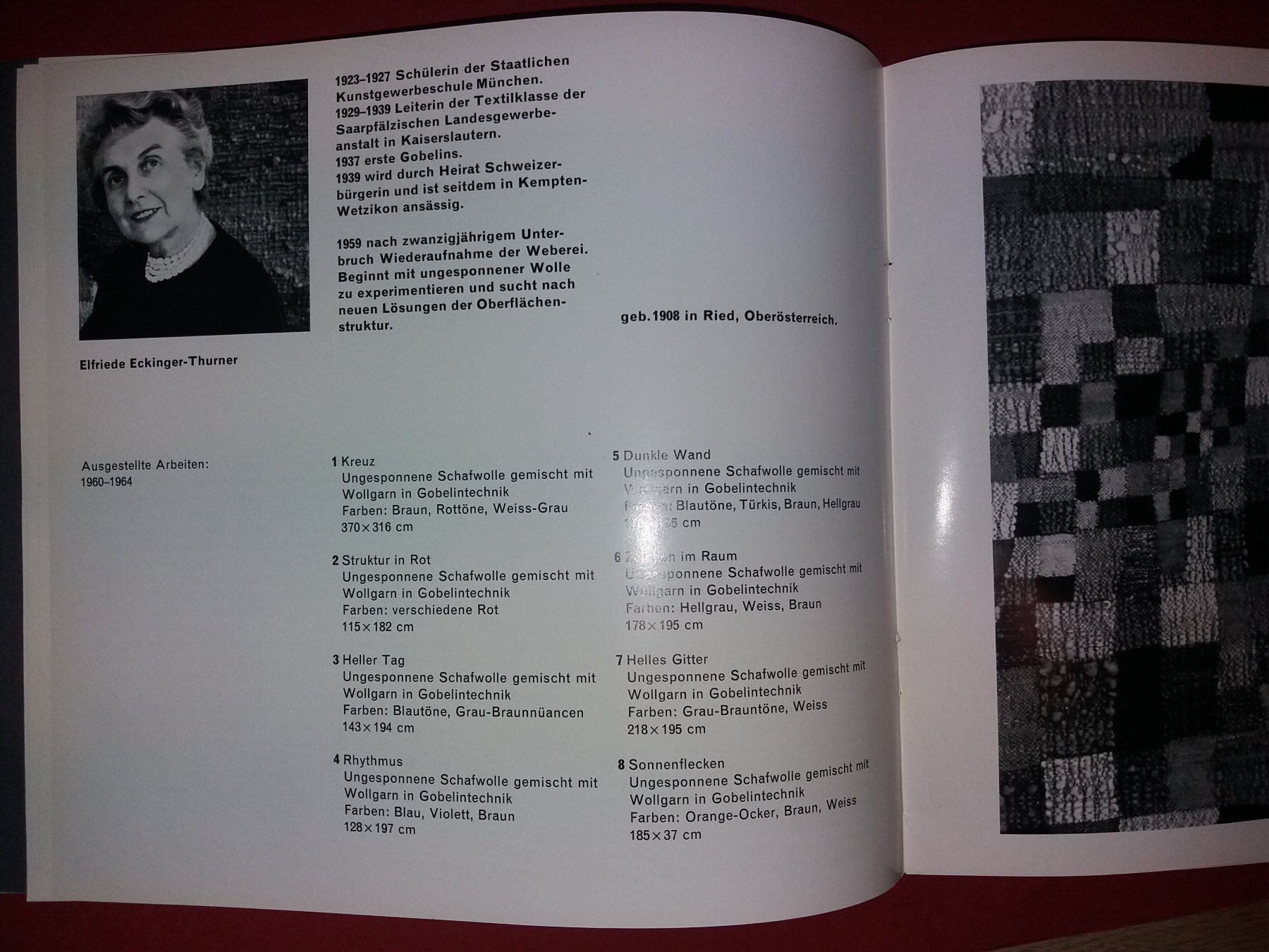 Bücher: TEPPICH KUNST Eckinger Thurner Heyden Stucky Moik Schiele – Gebraucht aus Welschenrohr von Regool 2