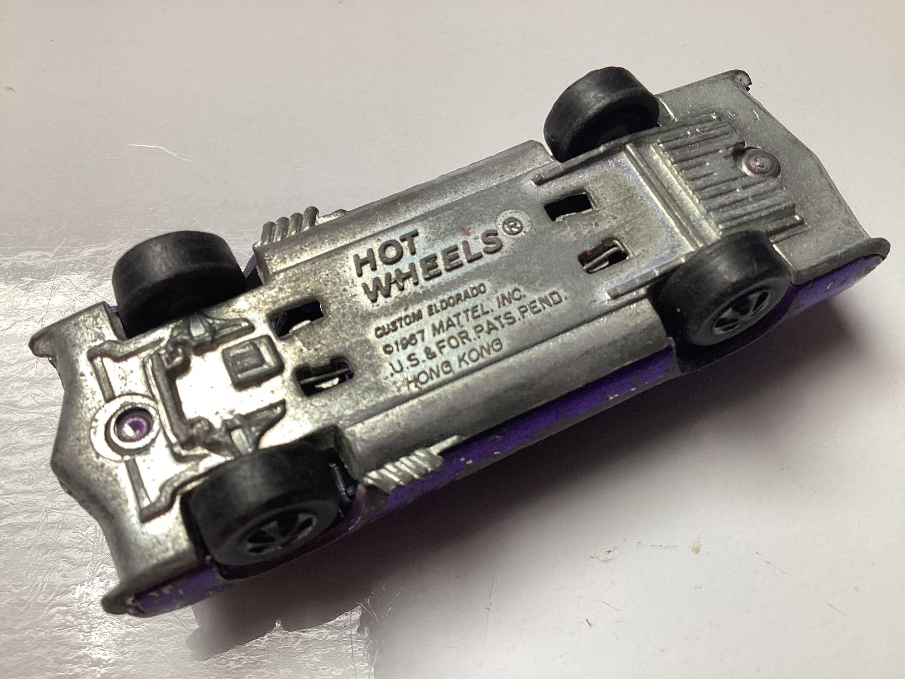 Hot Wheels Modellautos: Hot Wheels 1967 "CUSTOM ELDORADO“ Mattel Red Lines – Gebraucht aus Bachenbülach von frifrafrosch 5