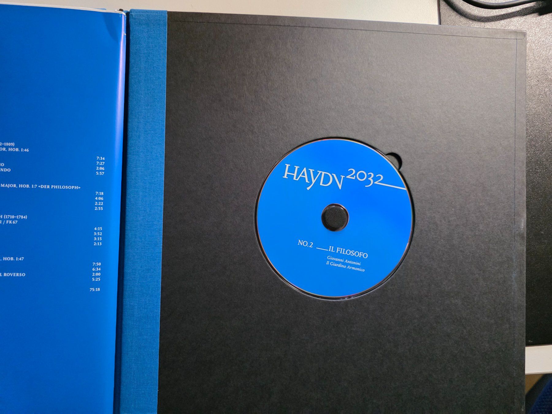 Libri: Haydn 2032 No. 2 Il Filosofo mit CD - limitierte 1. Edition – Usato da Walterswil BE venduto da Lonitti 1
