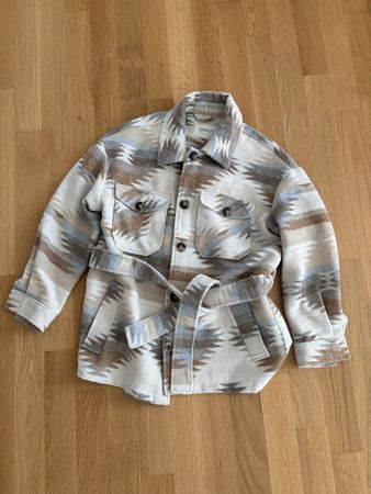 ONLY Übergangsjacke mit Gürtel, Gr. S