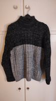 Maglione collo alto bicolore, taglia XL, autun/inv...
