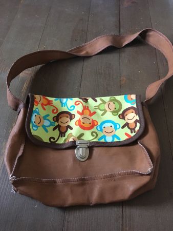 Chindsgitäschli Znünitäschli Tasche Affen Donner-Littchen