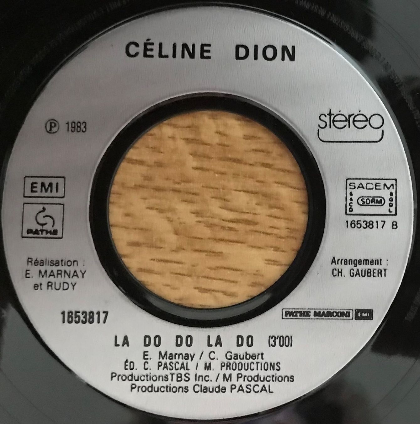 Dischi in vinile: CÉLINE DION - MON AMI M’A QUITTÉE – Usato da Bussigny venduto da vinyl-pas-cher 3
