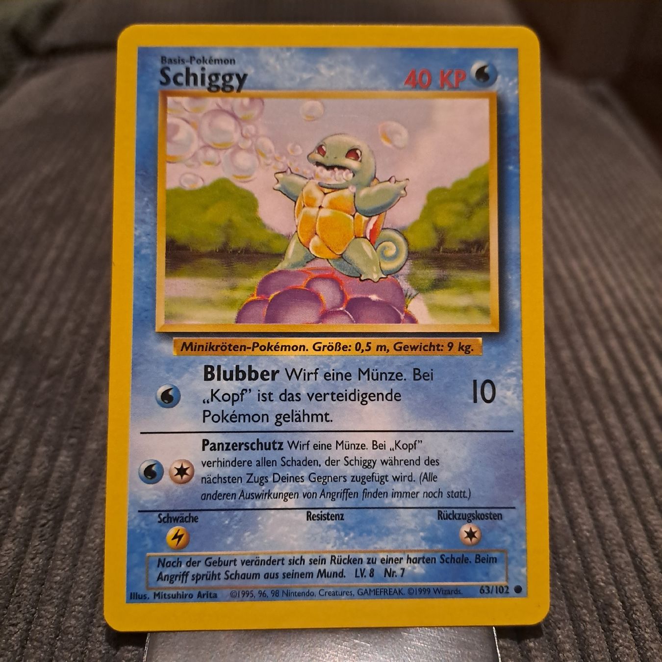 Pokémon Carte collezionabili: Schiggy, Base Set 63/102 – Usato da Düdingen venduto da Ruge91