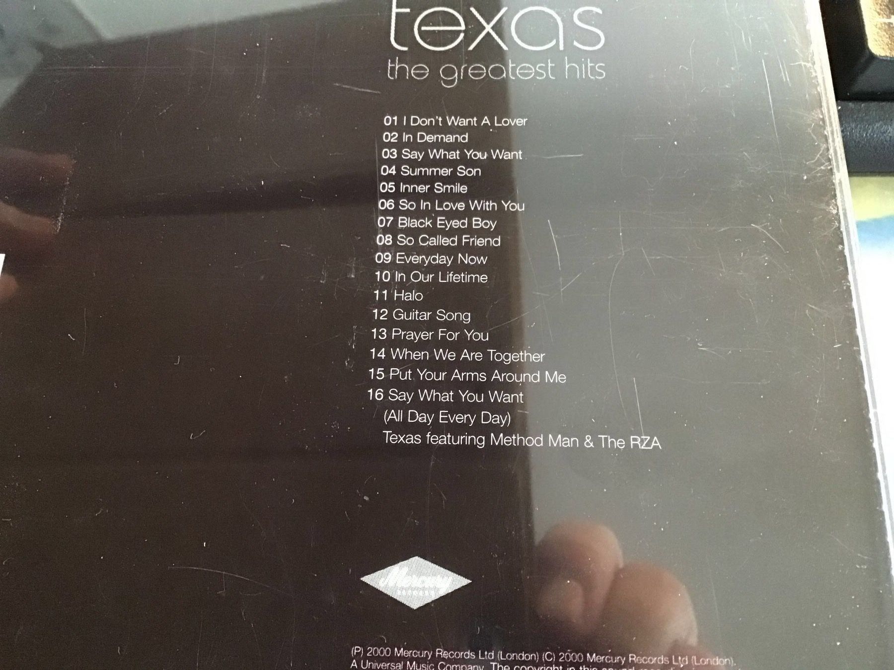 CD: texas   o – Usato da Thierachern venduto da sweden08 1