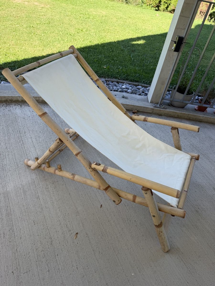 Chaises longues: Bambus Liegestuhl / Relaxstuhl – D'occasion à Heiden par son_jw7v 1