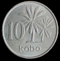 NIGERIA 10 KOBO 1976