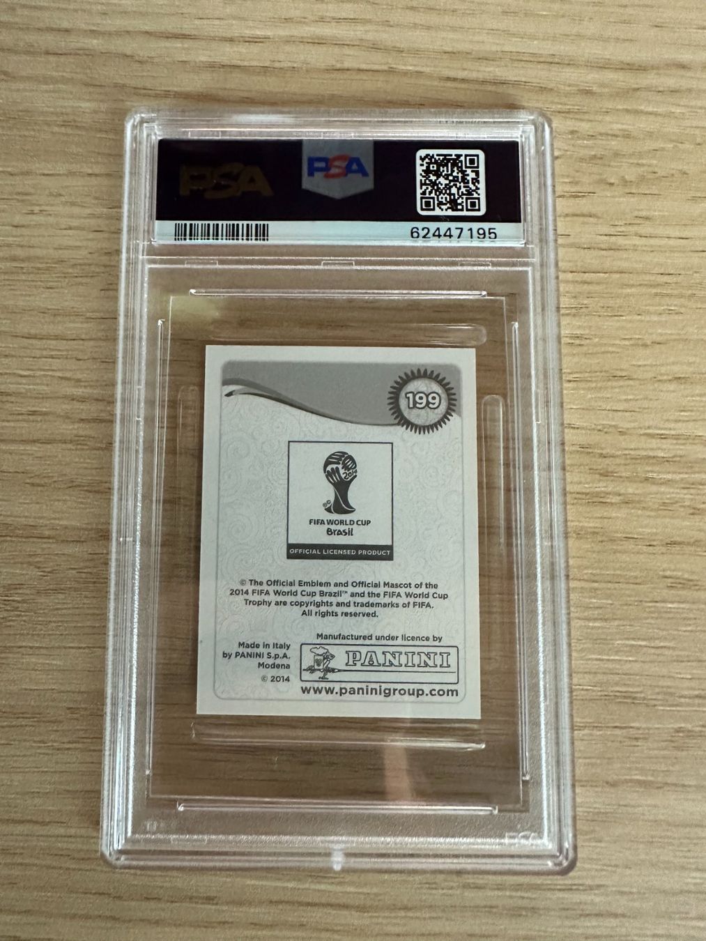 Panini Carte collezionabili: James Rodriguez Panini World Cup 2014 Sticker PSA 8 – Nuovo (secondo la descrizione) da Hagendorn venduto da Pokecollectorch 1