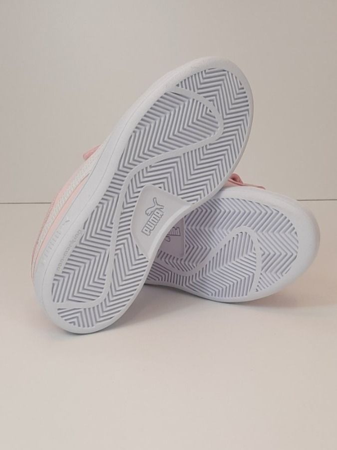 Puma Schuhe für Jungen: PUMA Kinder Sneaker rosa weiss Klett Gr. 32 – Neu und originalverpackt aus Seuzach von VT-Collections1 7
