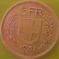 5 Franken Siber 1931
