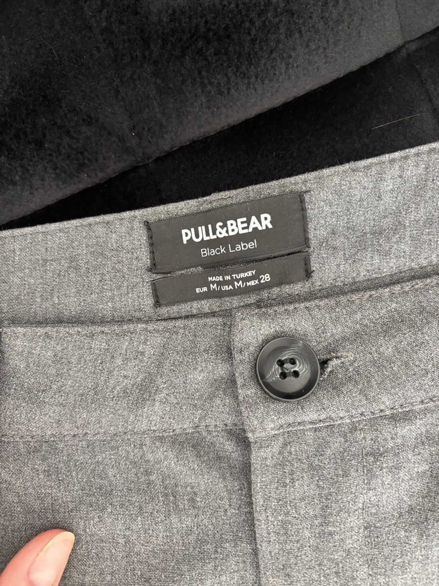 Pull&Bear Pantalons: Anzughose Stoffhose Grau Pull & Bear Gr. M 38 – Neuf (Voir description) à Richterswil par ViviKiKo 2