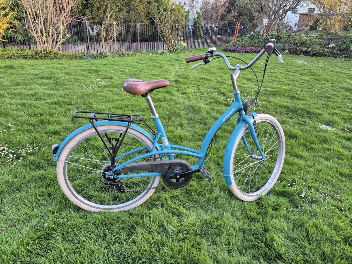 Decathlon Velos: Fahrrad Damenvelo B'twin blau – Gebraucht aus Lützelflüh-Goldb von masu123 2