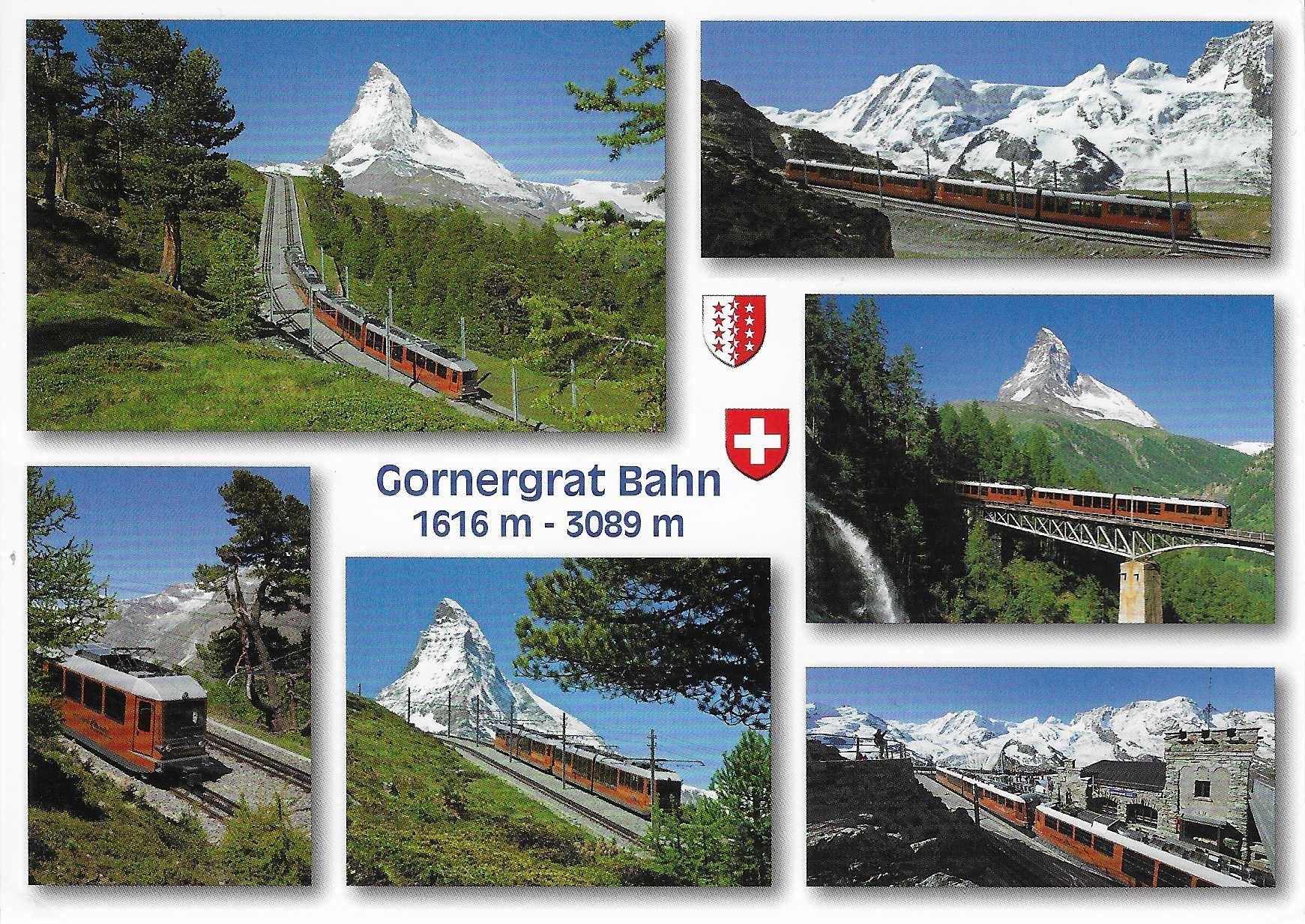 Cartoline postali: Gornergrat Bahn von Zermatt – Nuovo (secondo la descrizione) da Rothrist venduto da Stranglehold