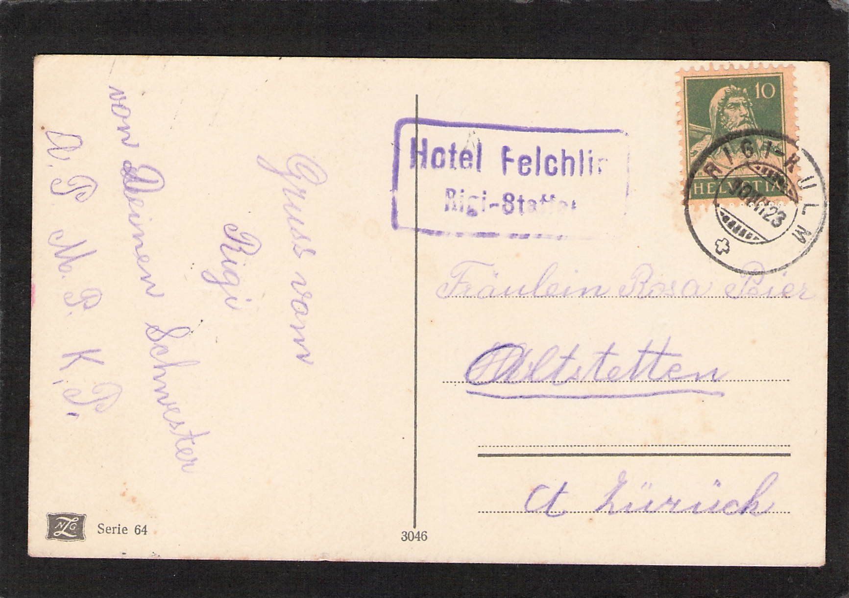 Cartoline postali: Juxkarte – Usato da Reichenburg venduto da ibiza18 1