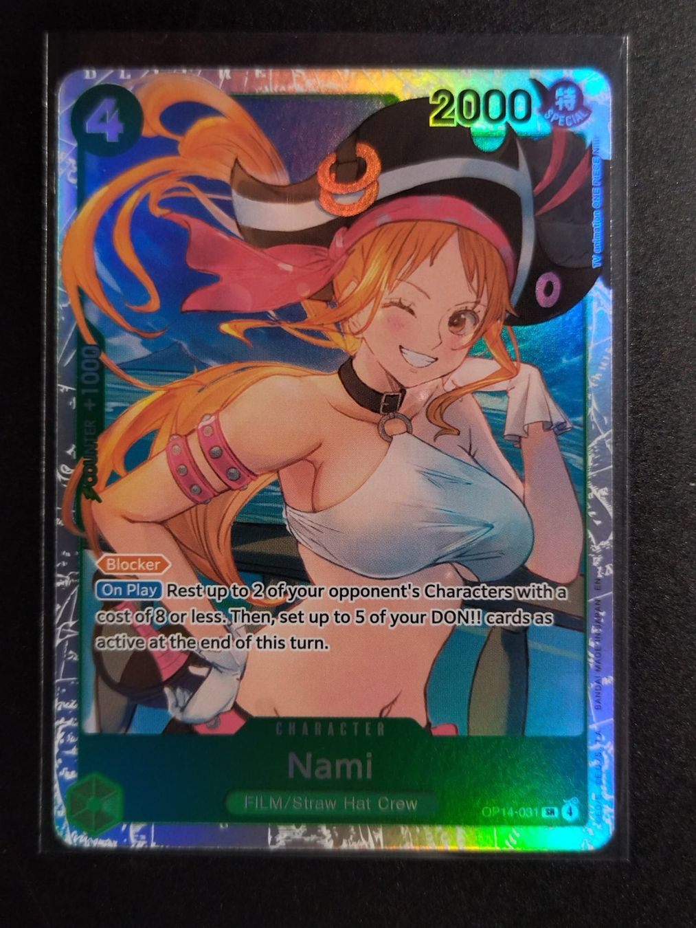 Bandai Cartes à collectionner: Nami OP14-031 SR, Englisch – Neuf (Voir description) à Ins par phil_sinn