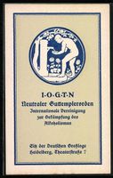 Heidelberg, Neutraler Guttemplerorden In